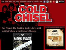 Tablet Screenshot of coldchisel.com